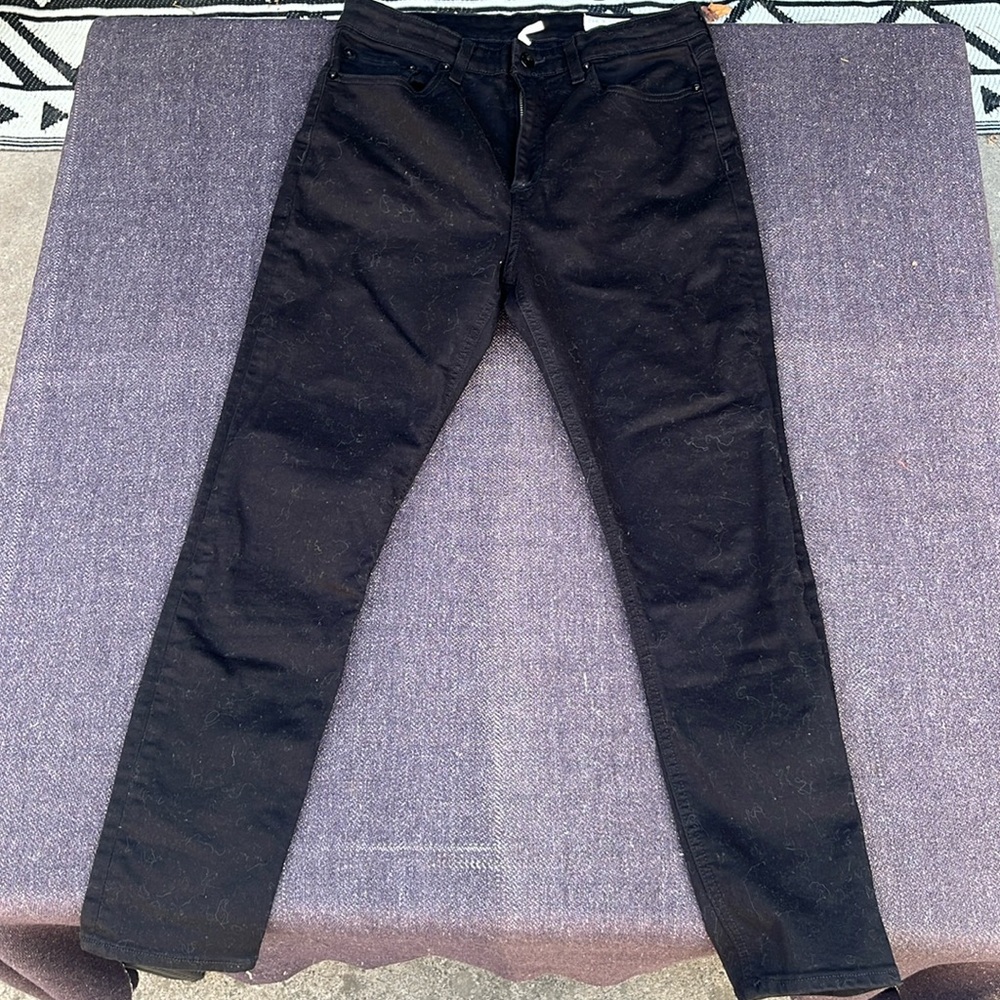 Rag and Bone Nina High Rise Skinny Jeans - No-Fade Black - 29 (another pair!)